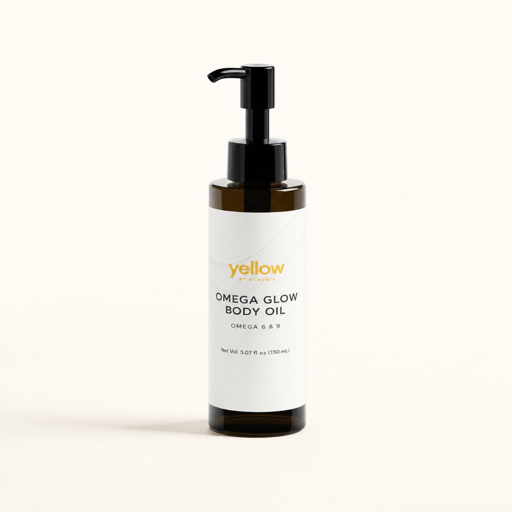 Yellow by Claudia Omega Glow Body Oil