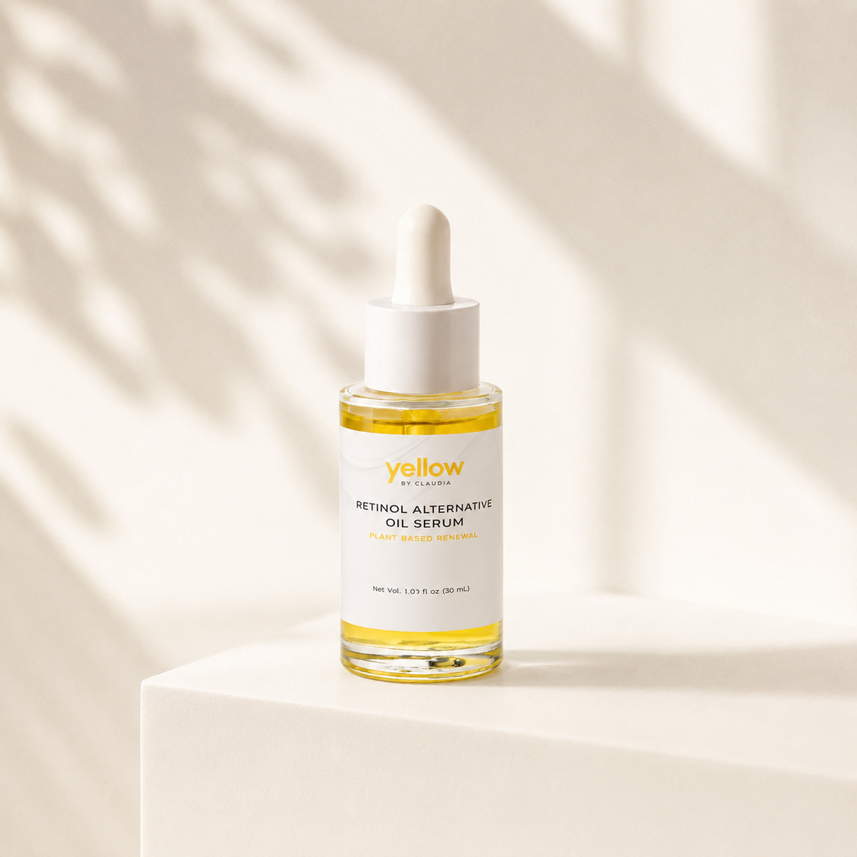 Retinol Alternative Oil Serum editorial product photo